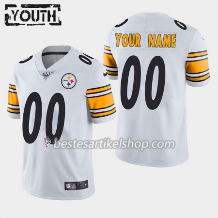 Kinder Pittsburgh Steelers Trikot Nike Weiß 100th - Personalisiert